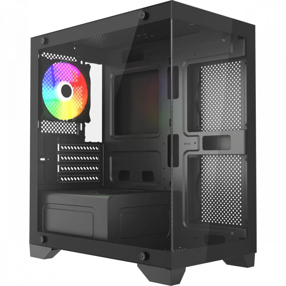 Корпус Accord ACC-350-02B Black Mini-Tower — фото товара