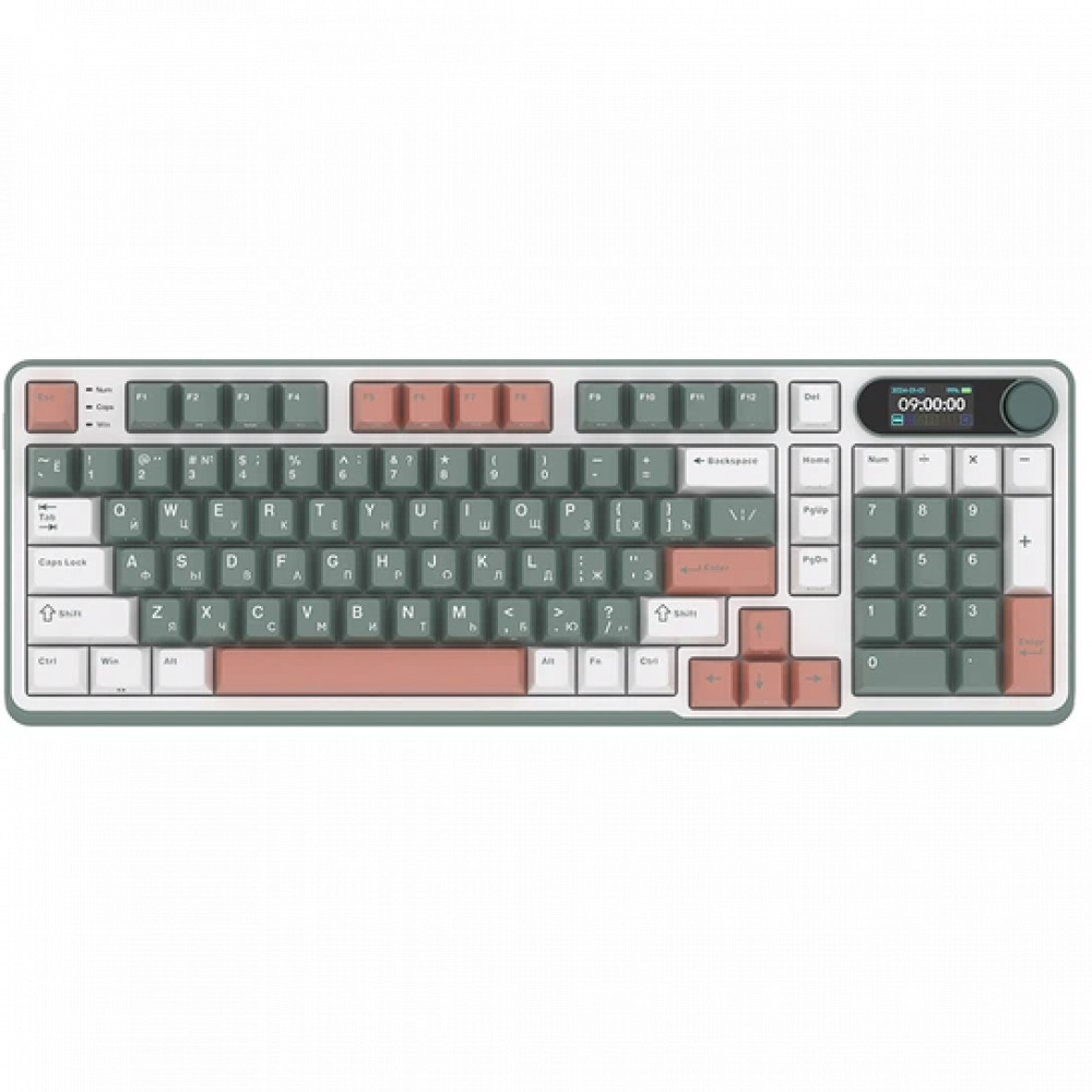 Клавиатура Royal Kludge RK-S98 Camping (Brown Switch) 6935280823978 Беспроводная, Bluetooth - миниатюра 2