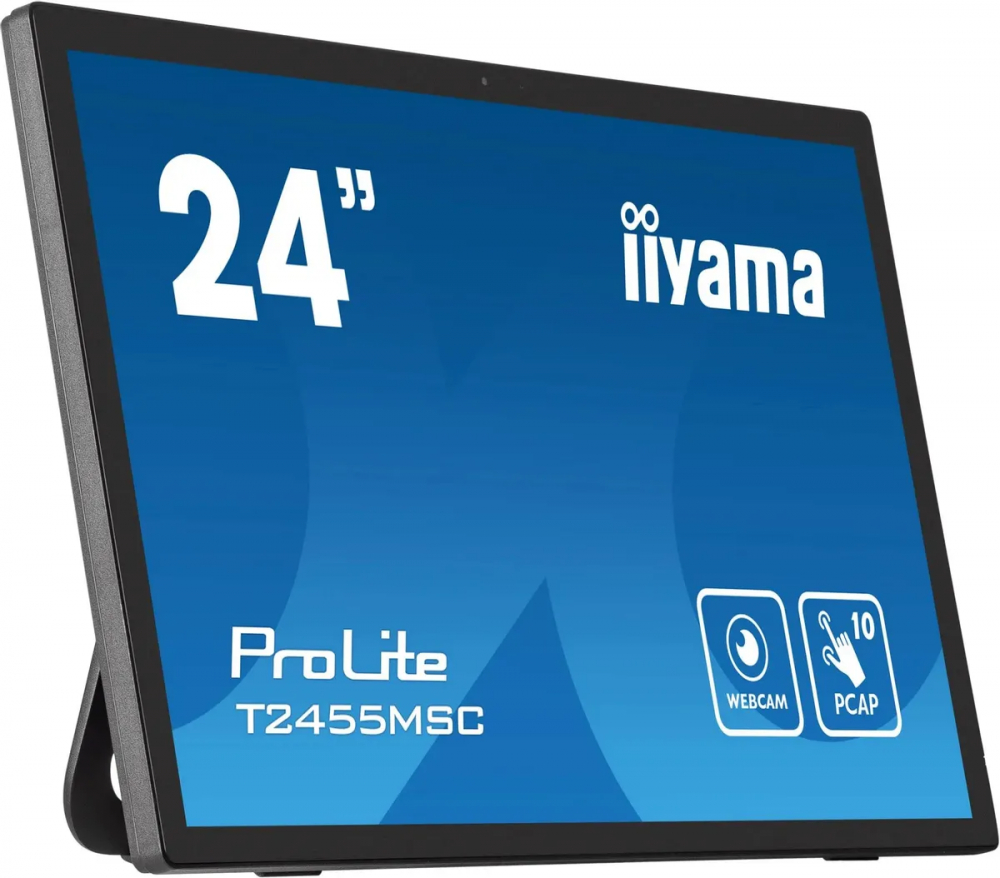Монитор IIYAMA ProLite T2455MSC-B1 23.8 ", IPS, Full HD 1920x1080 (16:9), 60 Гц - миниатюра 2