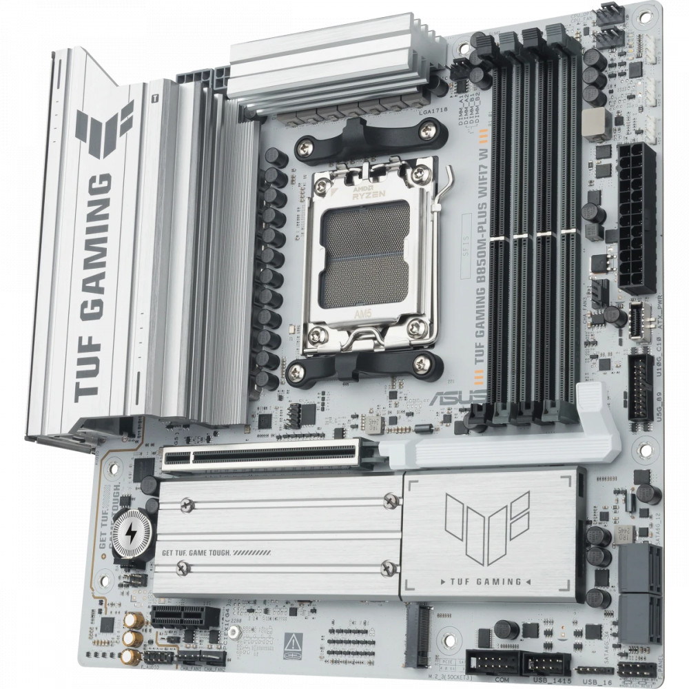 Материнская плата Asus TUF GAMING B850M-PLUS WIFI7 W 90MB1MD0-M0EAY0 Micro-ATX, AMD AM5 - миниатюра 3
