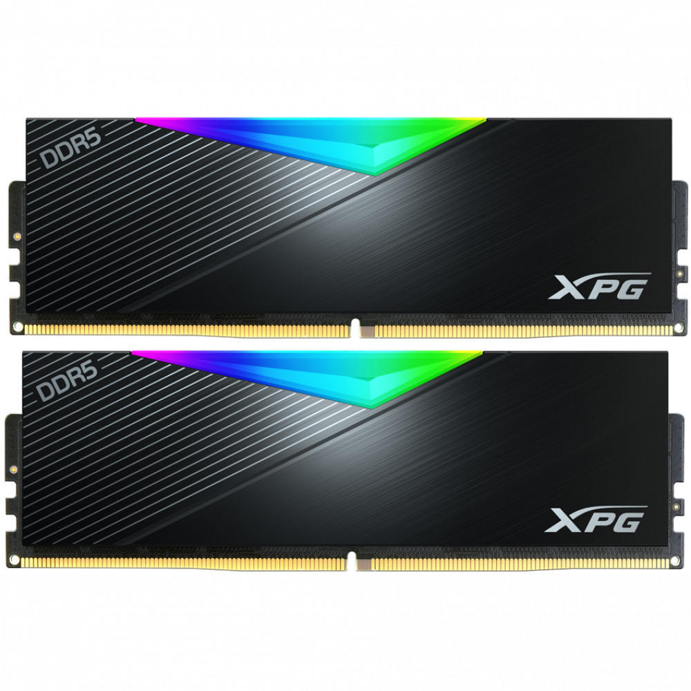 ОЗУ A-Data XPG Lancer RGB [AX5U6000C3016G-DCLARBK] DIMM, DDR5, 32 Гб (2 х 16 Гб), 6000 МГц — фото товара