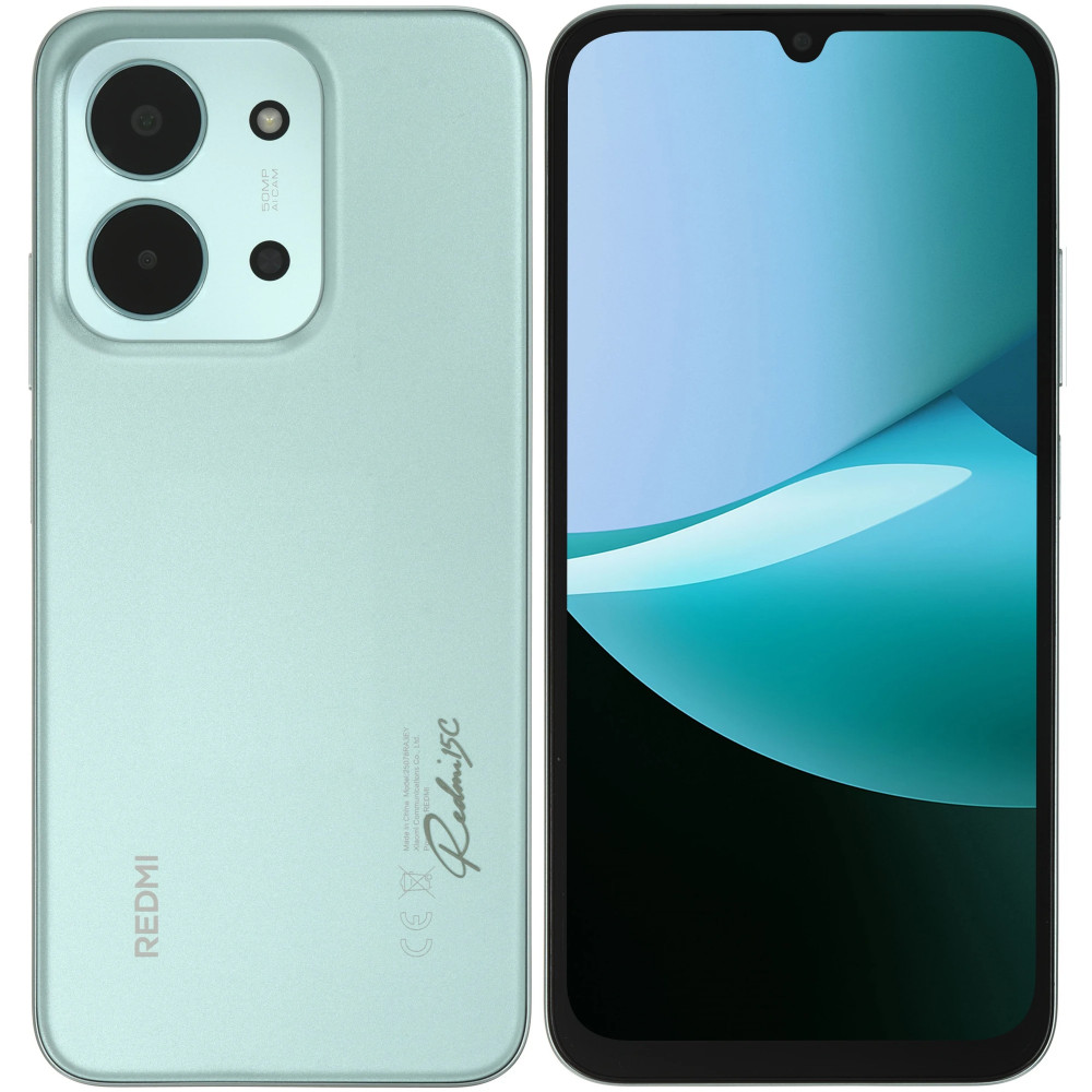 Смартфон Xiaomi Redmi 15C, 8/256 GB, Mint Green 25078RA3EY/455613 256 Гб, 8 Гб — фото товара
