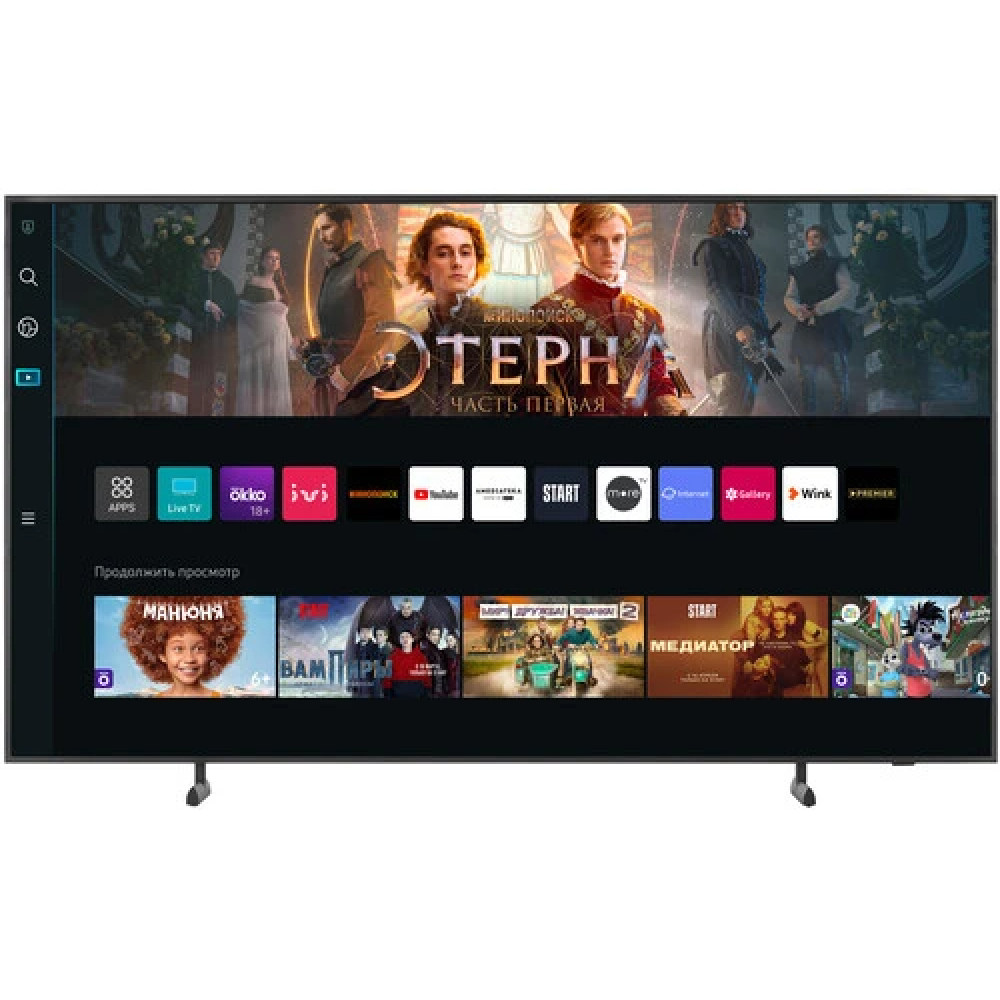 Телевизор Samsung QE75LS03FAUXCE 75 ", Черный — фото товара