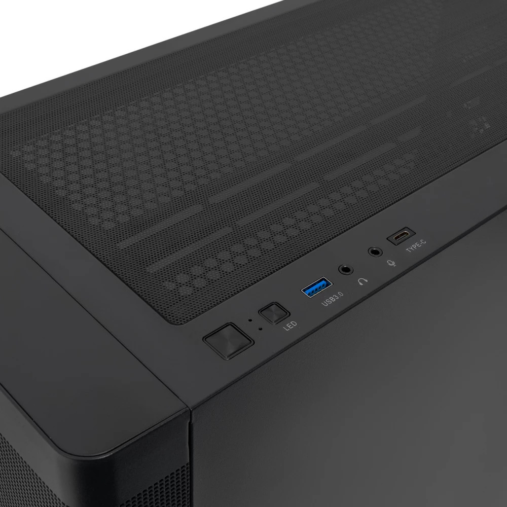 Корпус HSPD M740-TGBK-ARGB Mid-Tower - миниатюра 8