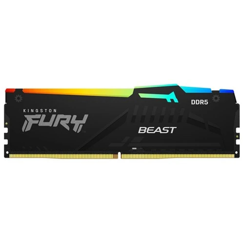 ОЗУ Kingston Fury Beast RGB EXPO KF564C32BBEA-16 DIMM, DDR5, 16 Гб, 6400 МГц — фото товара