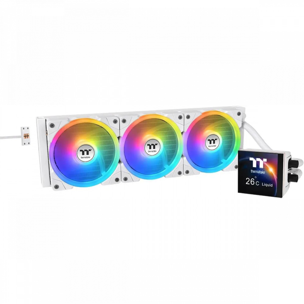 Система охлаждения Thermaltake MAGFloe 360 Ultra Snow ARGB CL-W433-PL12SW-A Для процессора — фото товара