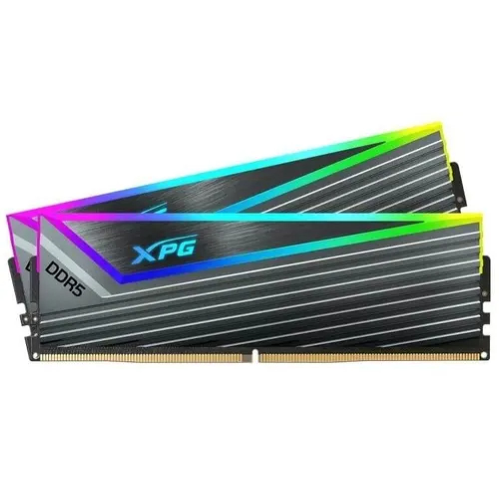 ОЗУ ADATA XPG CASTER RGB [AX5U6000C3016G-DCCARGY] DIMM, DDR5, 32 Гб (2 х 16 Гб), 6000 МГц — фото товара