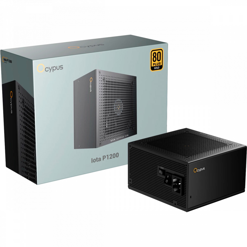 Блок питания Ocypus Iota P1200 1200W Black Iota-P1200-G1FFBK024X-EU 1200 Вт - миниатюра 7