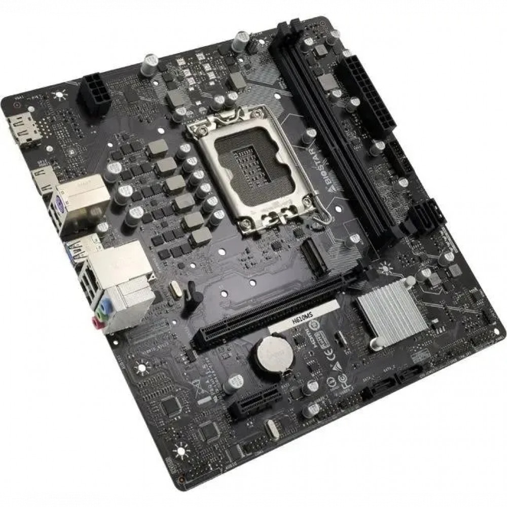 Материнская плата BIOSTAR H610MS Micro-ATX, LGA 1700 - миниатюра 2