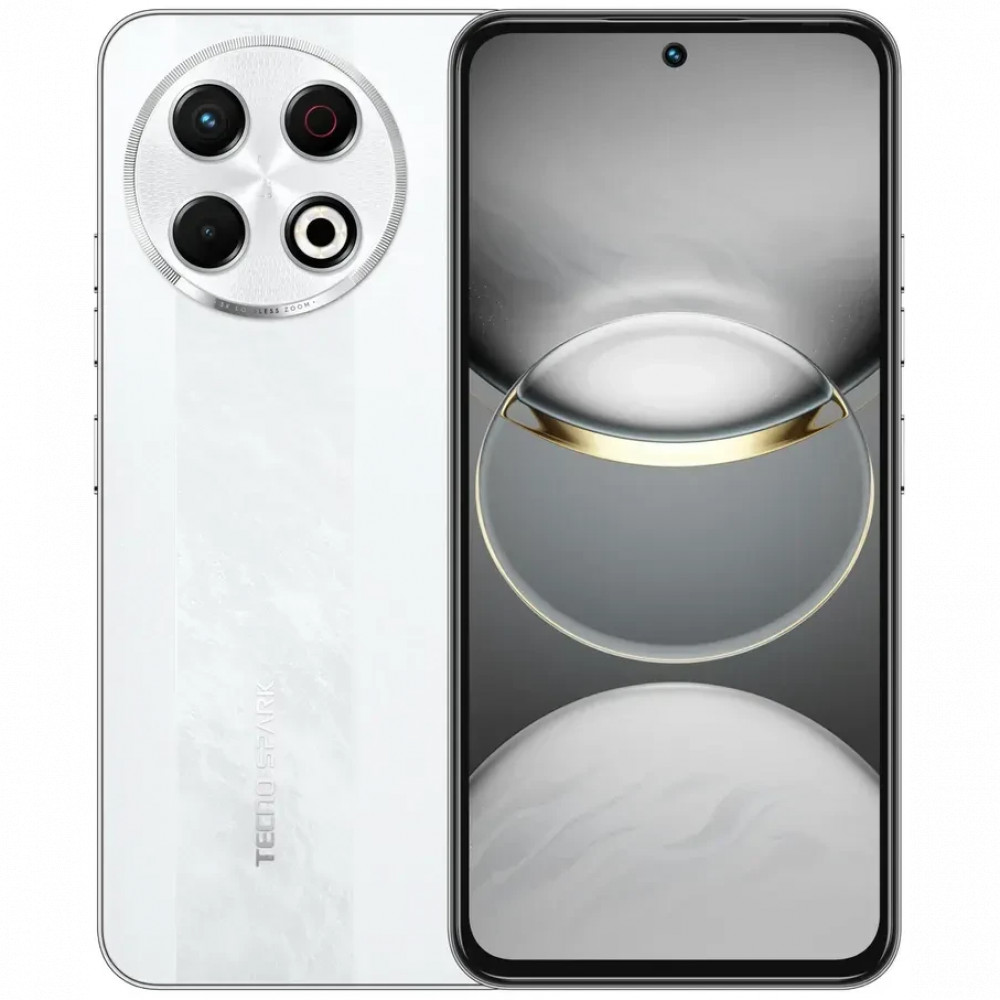 Смартфон TECNO Spark 30 Pro 8/128Gb Arctic Glow KL7 128+8 ARCTIC GLOW 128 Гб, 8 Гб — фото товара