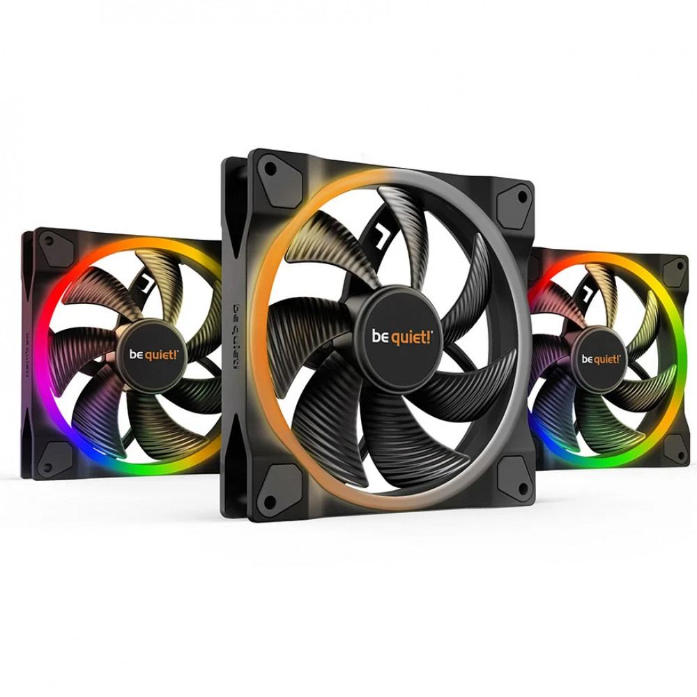 Система охлаждения be quiet! Light Wings 140mm PWM Reverse Black BL134 Для системного блока — фото товара