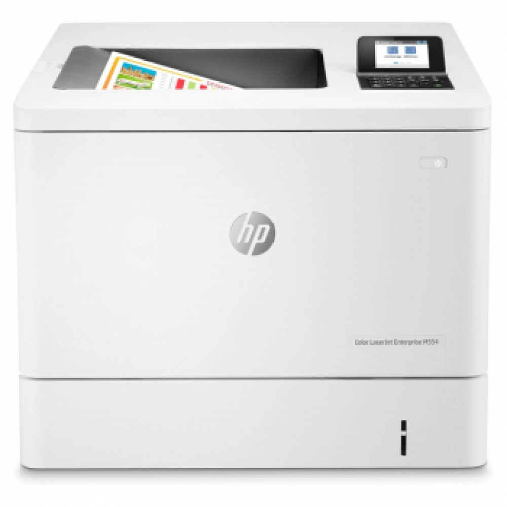 Принтер HP Color LaserJet Enterprise M554dn 7ZU81A А4, Лазерный, Цветная - миниатюра 2