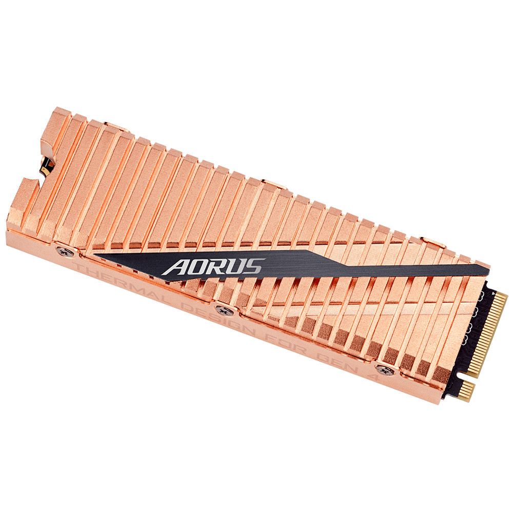 Жесткий диск Gigabyte AORUS NVMe Gen4 SSD GP-ASM2NE6200TTTD SSD (твердотельные), 2 ТБ, M.2, PCIe - миниатюра 2