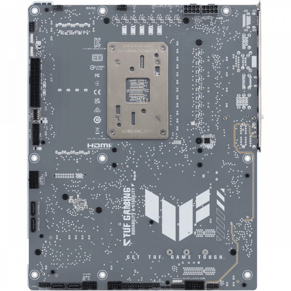 Материнская плата Asus TUF GAMING B850-BTF WIFI White ATX, AMD AM5 - миниатюра 6