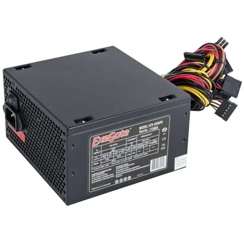 Блок питания ExeGate 450NPX EX224733RUS-PC 450 Вт - миниатюра 2
