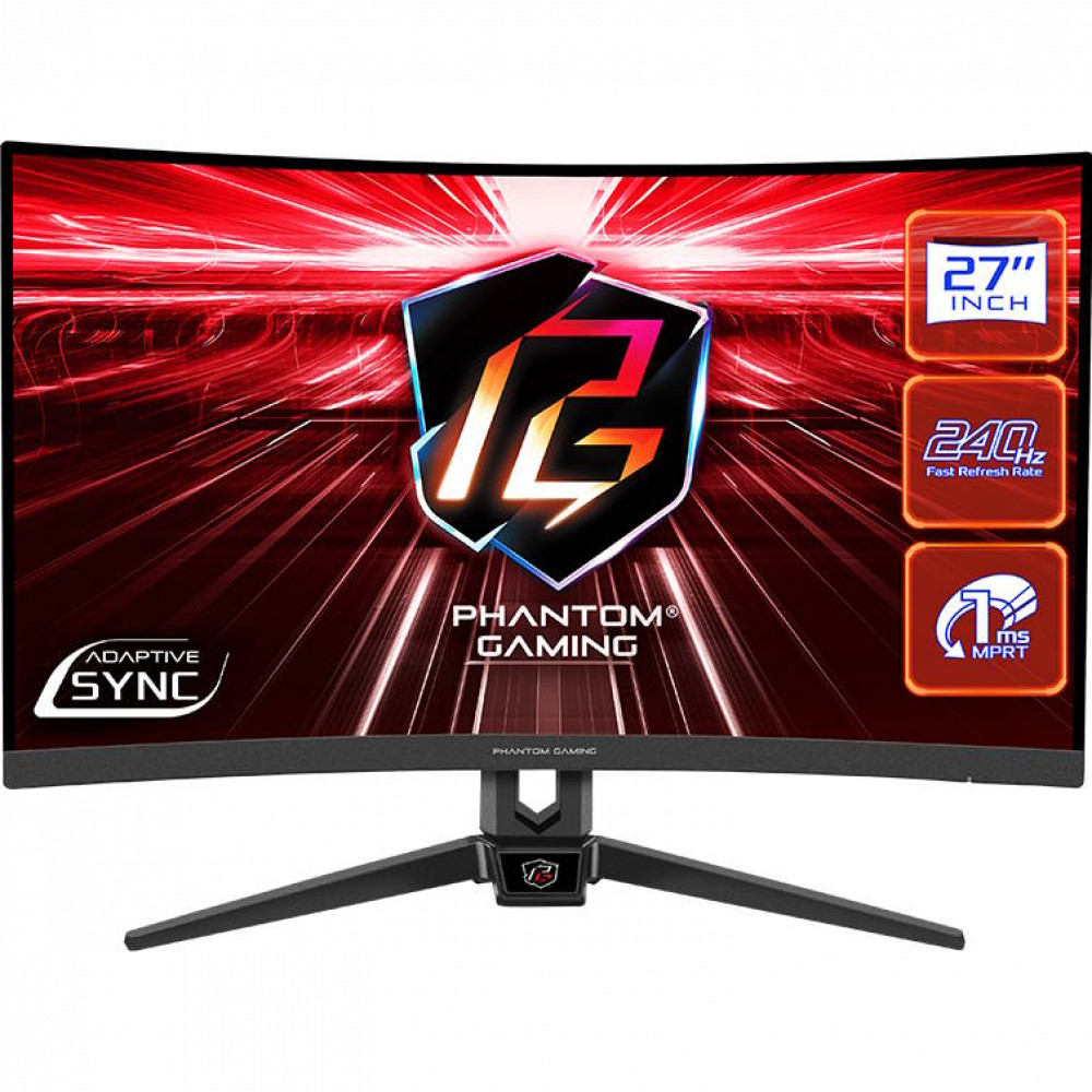 Монитор ASRock Phantom Gaming 27" PG27F15RS1A 27 ", VA, Full HD 1920x1080 (16:9), 240 Гц — фото товара