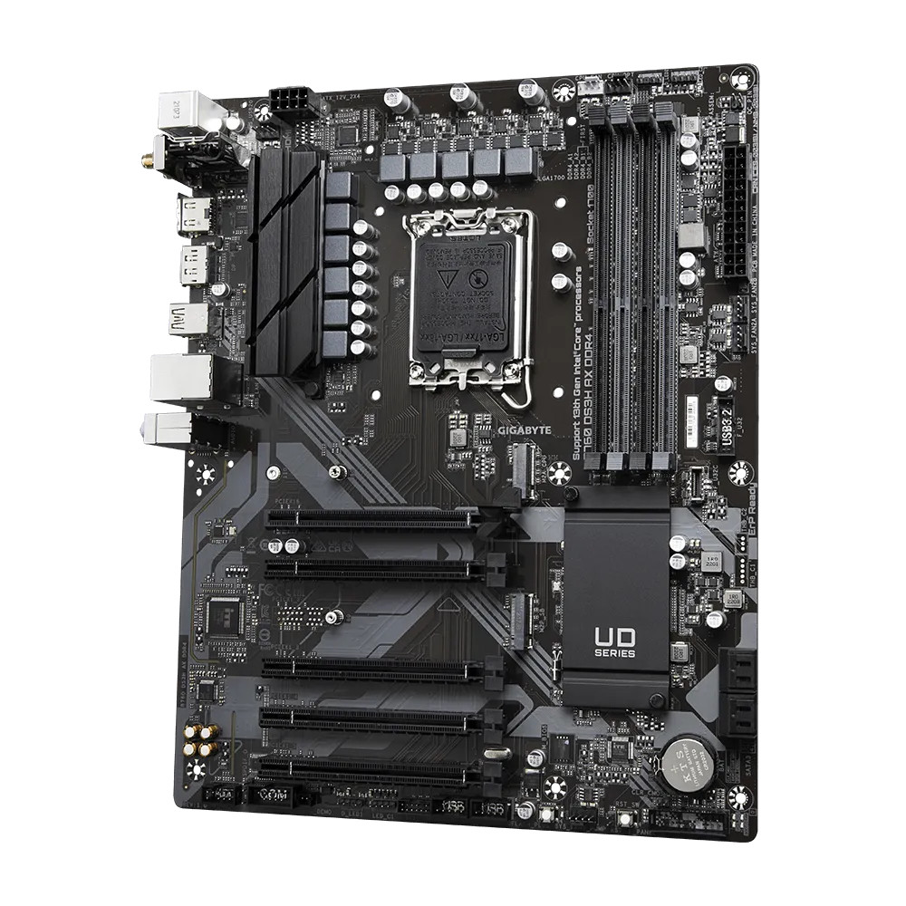 Материнская плата Gigabyte B760 DS3H AX DDR4 ATX, LGA 1700 - миниатюра 3