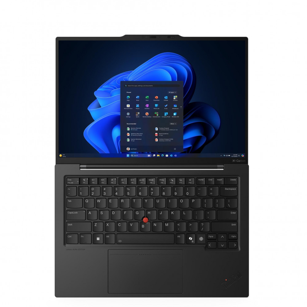 Ноутбук Lenovo Thinkpad X1 Carbon G13 21NX00F8FW 14 ", WUXGA 1920x1200 (16:10), Intel, Core Ultra 7, 32 Гб, 1 ТБ, Intel Graphics, Windows 11 Pro - миниатюра 4