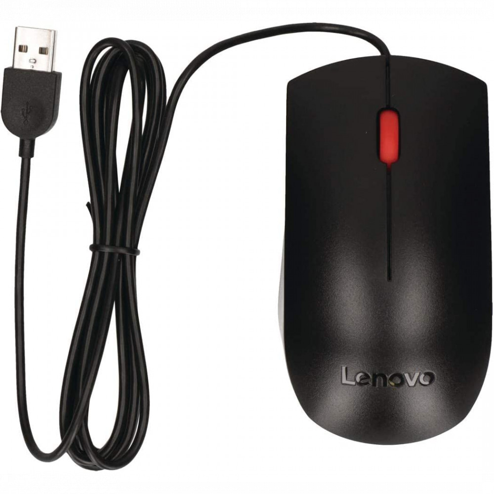 Мышь Lenovo Essential USB Mouse 4Y50R20863 Бюджетные, Проводная - миниатюра 3