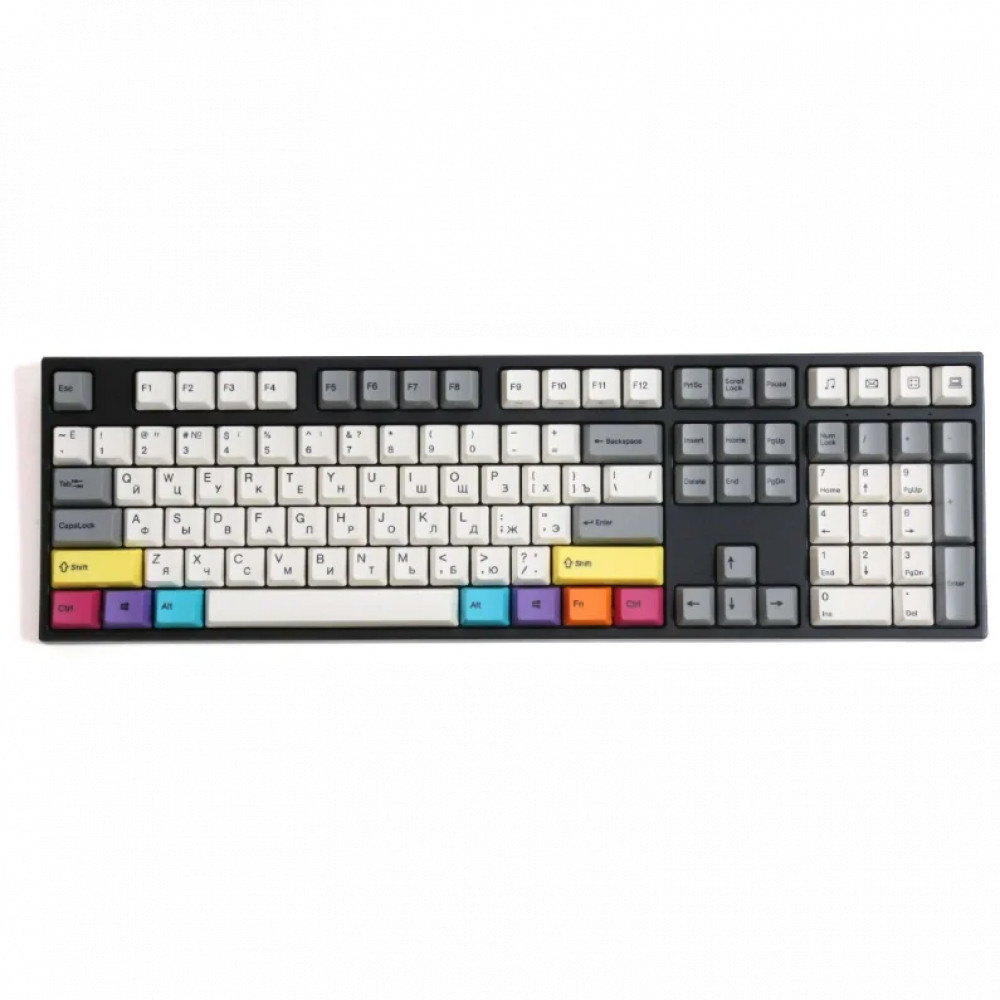 Клавиатура Varmilo CMYK, VPM108, Varmilo EC V2 Sakura, Wired, Gaming, Black, USB 306832 Проводная, USB — фото товара