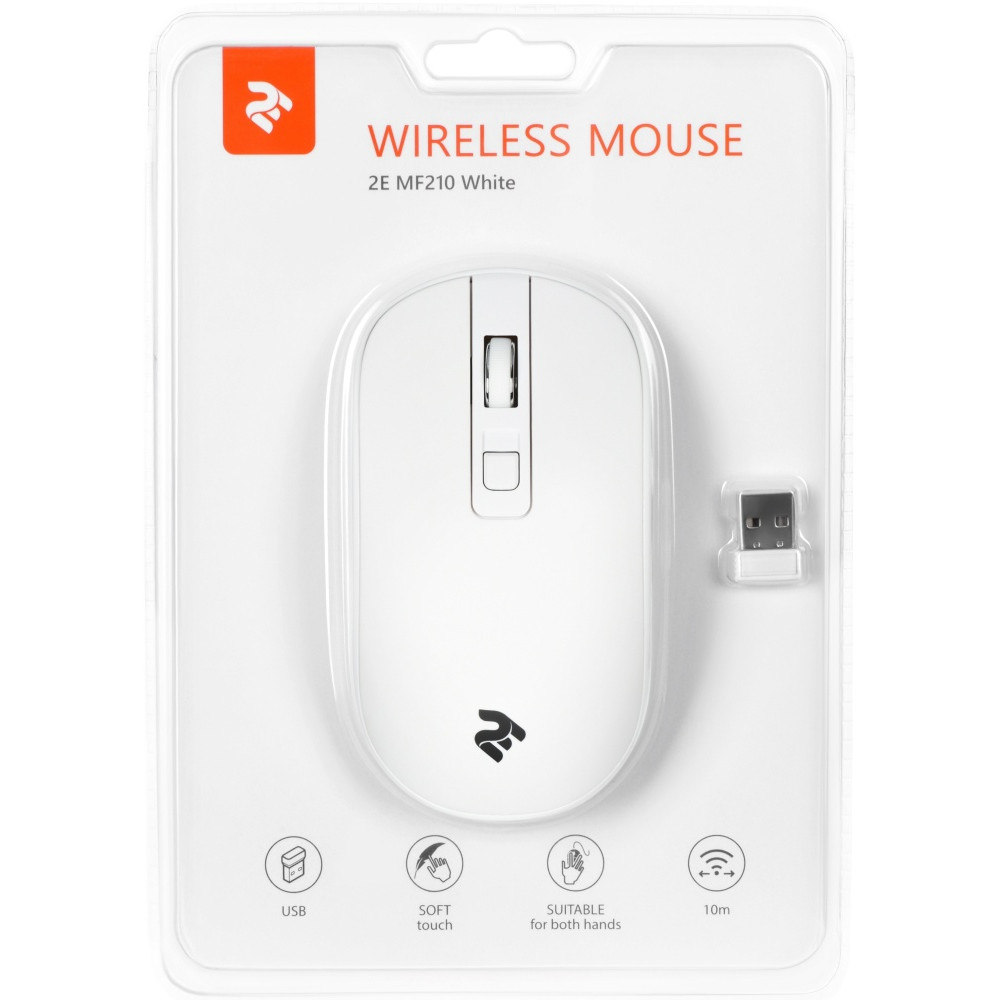 Мышь 2E MF210 WL 2E-MF210WW Бюджетные, Беспроводная - миниатюра 4