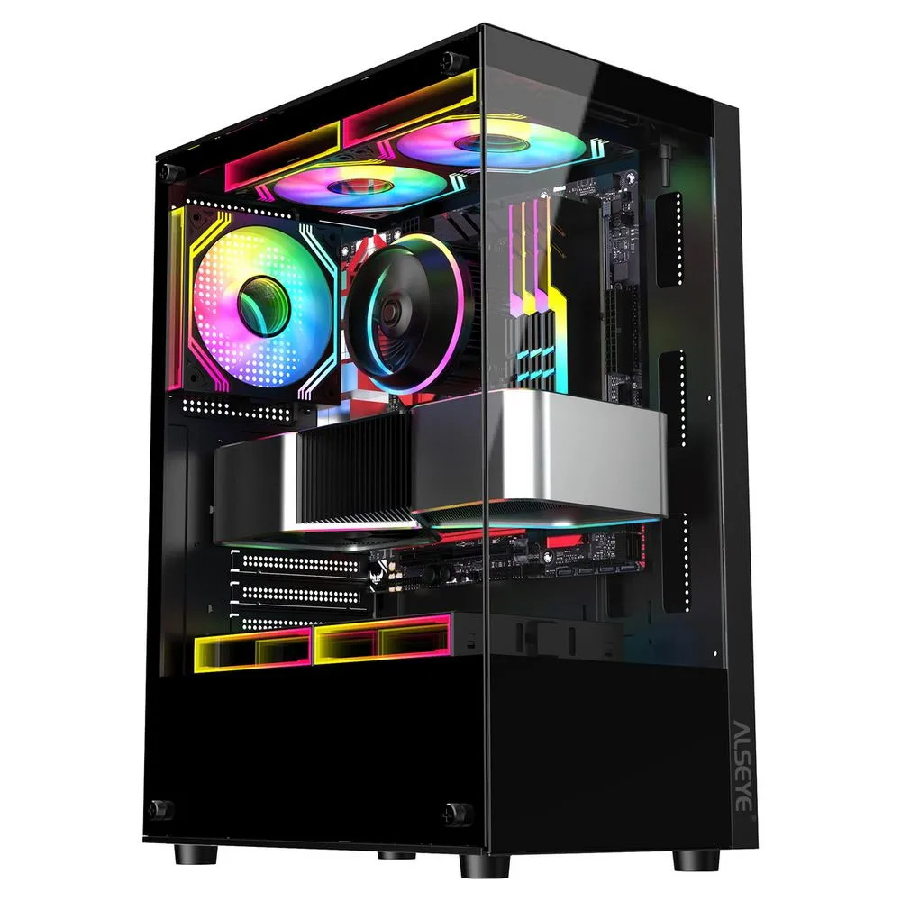 Корпус ALSEYE Spider-B Black AS.07.0136 Mid-Tower — фото товара