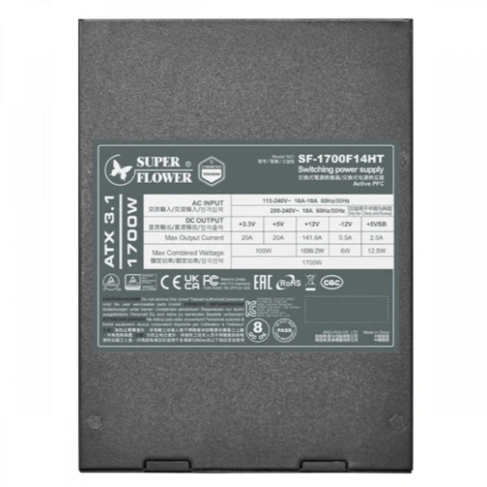 Блок питания Super Flower Leadex VII SF-1700F14HT 1700 Вт - миниатюра 2