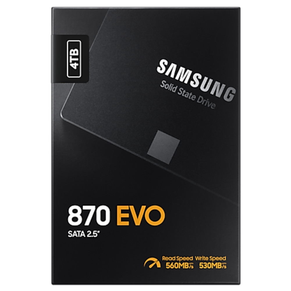 Жесткий диск Samsung 870 EVO MZ-77E4T0BW SSD (твердотельные), 4 ТБ, 2.5 дюйма, SATA - миниатюра 5