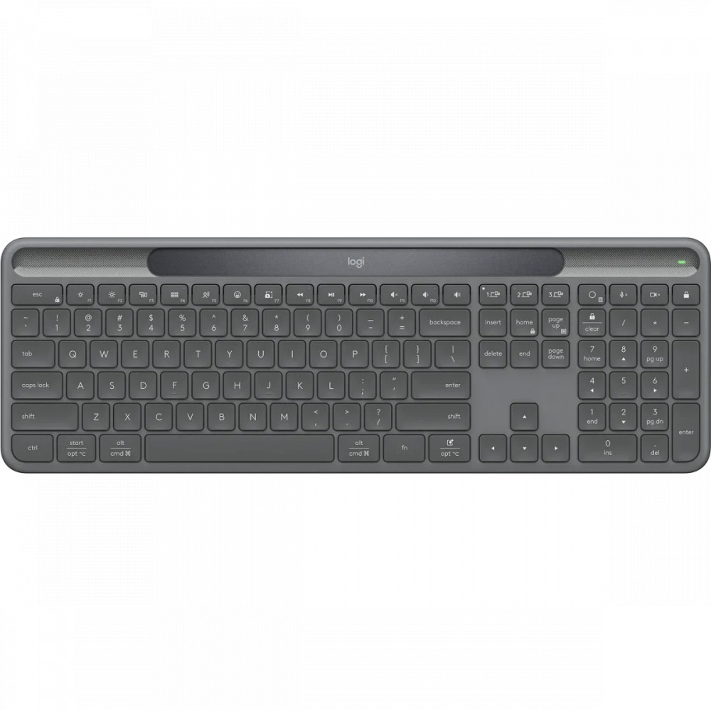 Клавиатура Logitech Signature Slim Solar+ K980 Graphite 920-013768 Беспроводная, Bluetooth — фото товара