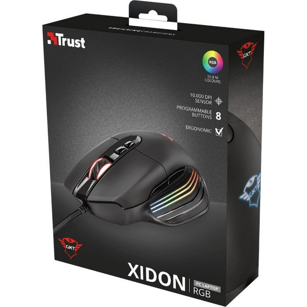 Мышь Trust GXT 940 Xidon 23574 Игровые, Проводная - миниатюра 7