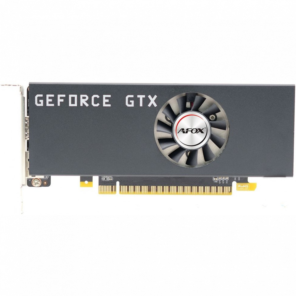 Видеокарта AFOX GeForce GTX 1050 Ti LP SINGLE FAN 4G AF1050TI-4096D5L5-V2 4 ГБ — фото товара