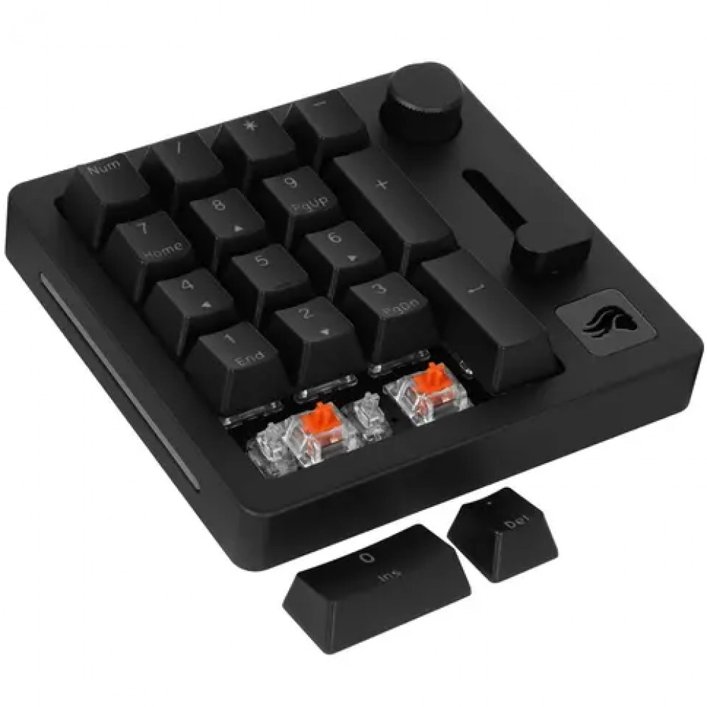 Клавиатура GLORIOUS GMMK Numpad Wireless Pre-Built (Fox Linear Switch) GLO-GMMK-NP-FOX-B Беспроводная, USB - миниатюра 7