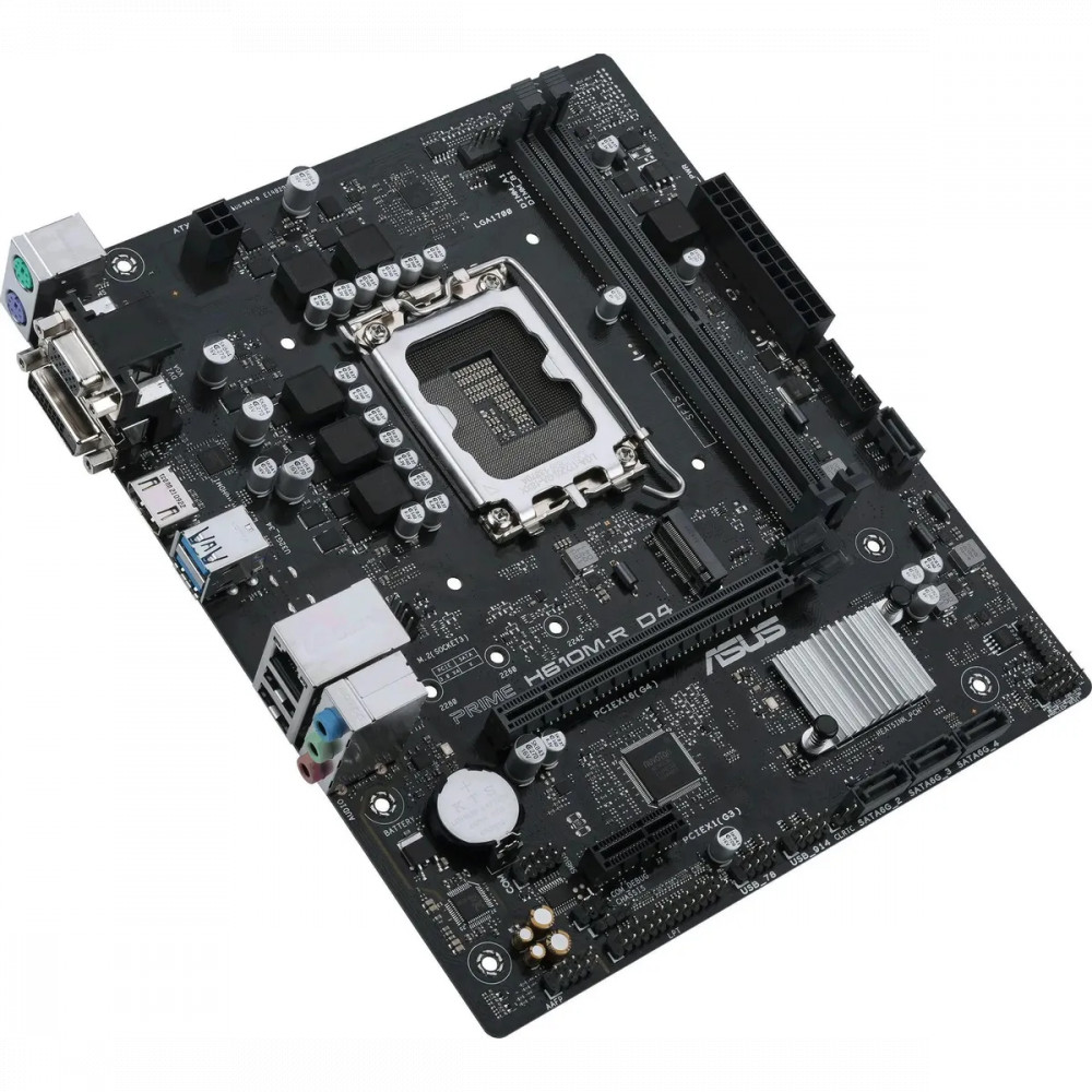 Материнская плата Asus H610M-R D4-SI Micro-ATX, LGA 1700 - миниатюра 5