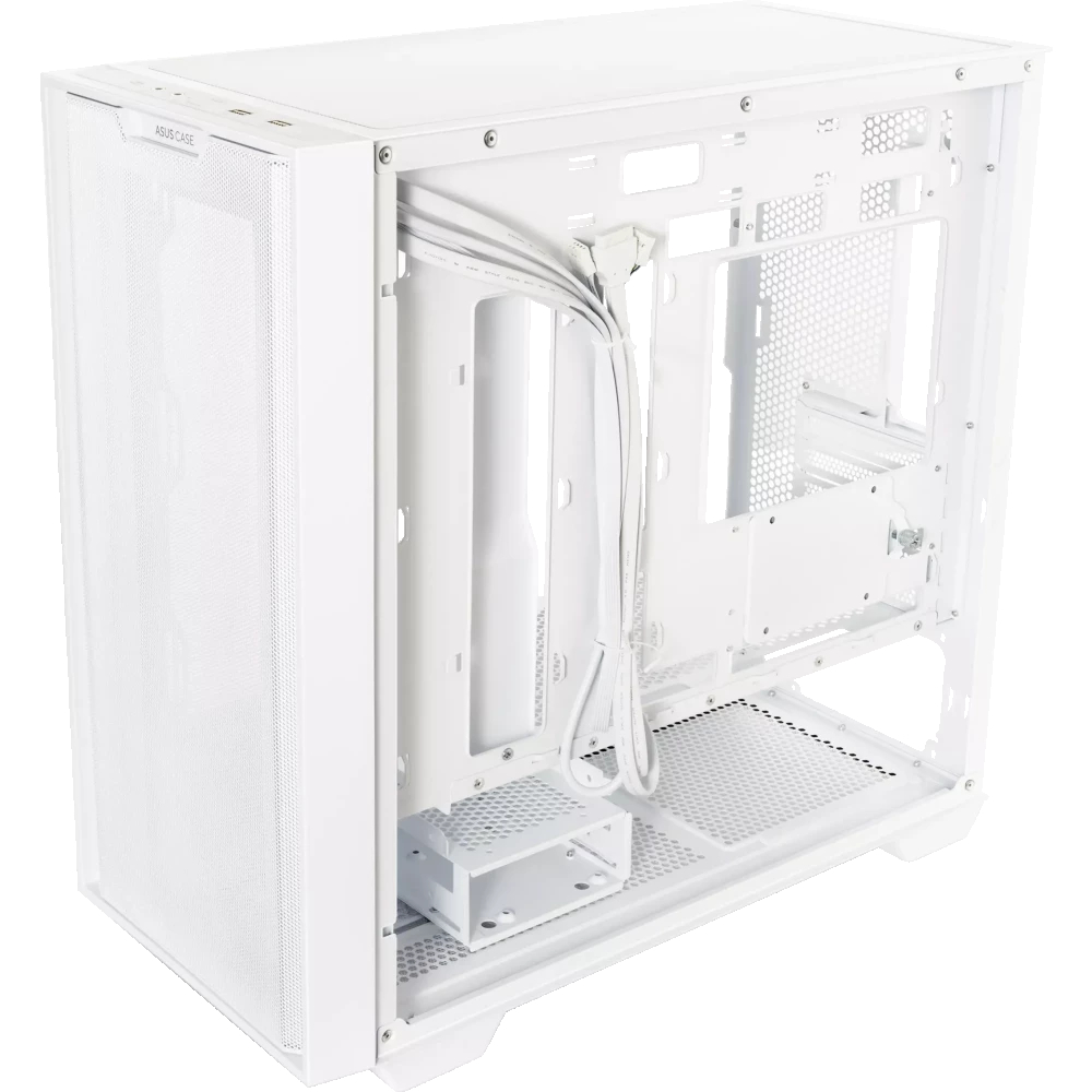 Корпус Asus A21 Plus White 90DC00H3-B19010 Mid-Tower - миниатюра 11
