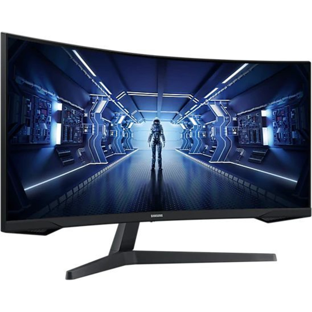 Монитор Samsung Odyssey G5 LC34G55TWWIXCI 34 ", VA, Ultra-Wide QHD 3440x1440 (21:9), 165 Гц - миниатюра 2
