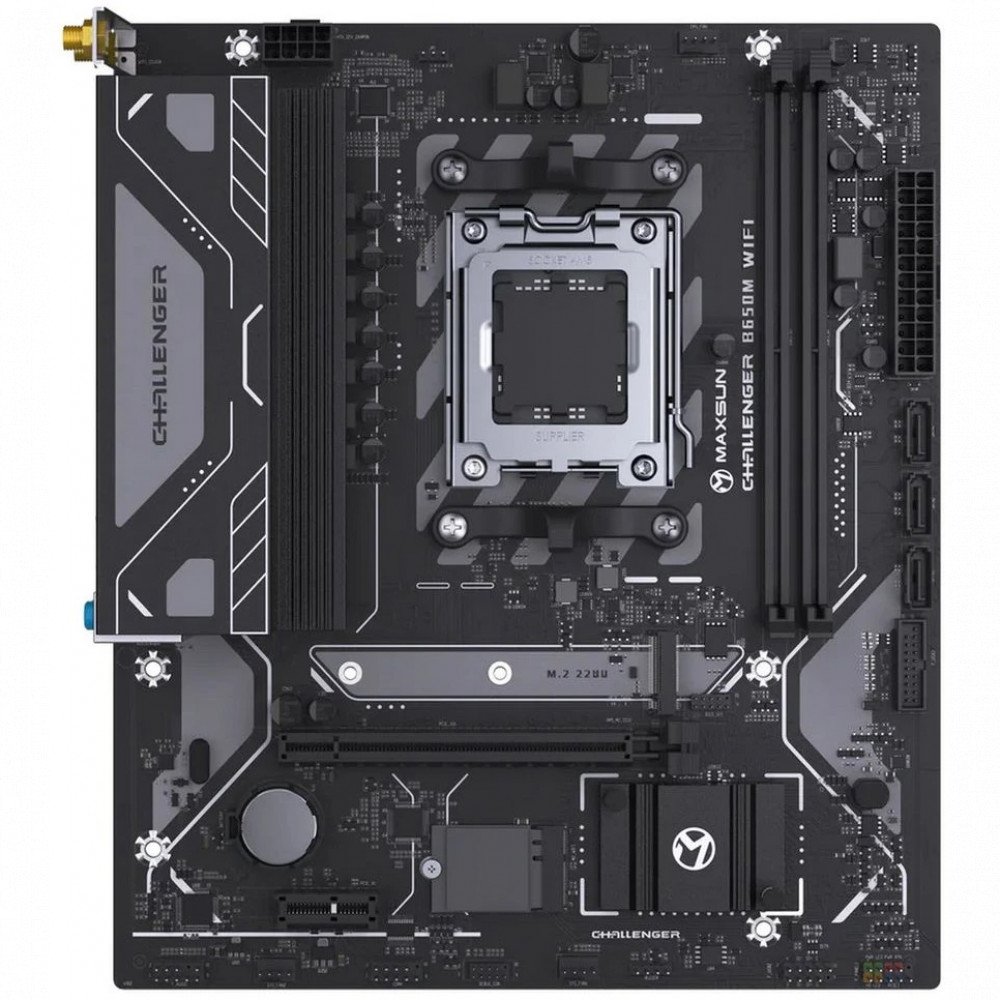 Материнская плата Maxsun Challenger B650M WIFI MS-Challenger B650M WIFI Mini-ATX, AMD AM5 — фото товара