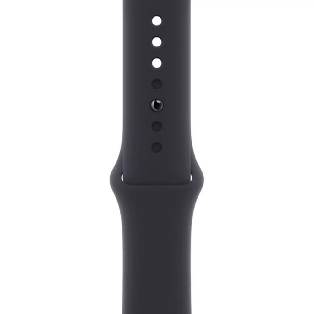 Apple Watch SE GPS, 44mm Space Grey Aluminium Case with Midnight Sport Band - Regular MKQ63GK Смарт-часы - миниатюра 3