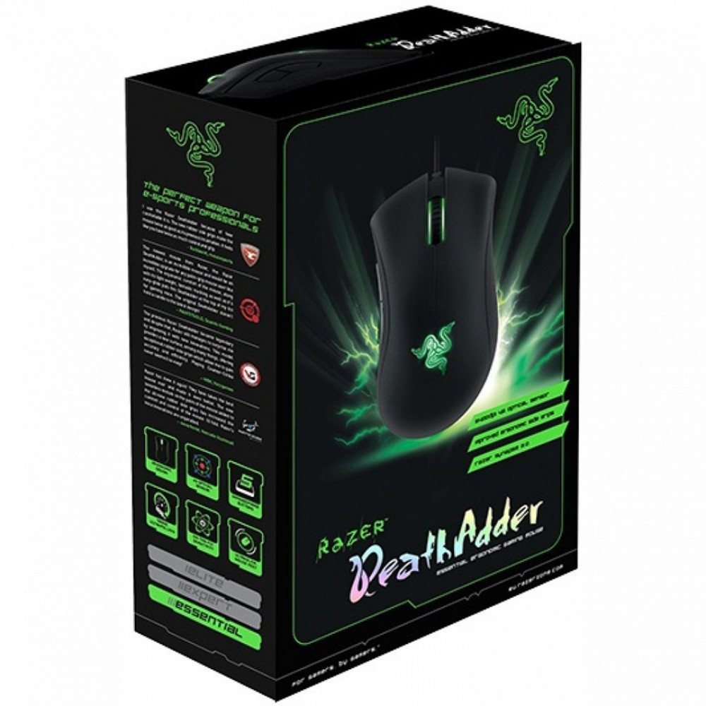 Мышь Razer DeathAdder Essential (2021) RZ01-03850100-R3M1 Игровые, Проводная - миниатюра 3