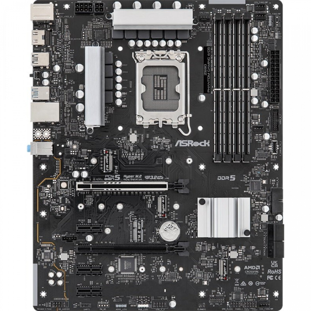 Материнская плата ASRock Z690 PHANTOM GAMING 4/D5 ATX, LGA 1700 - миниатюра 2
