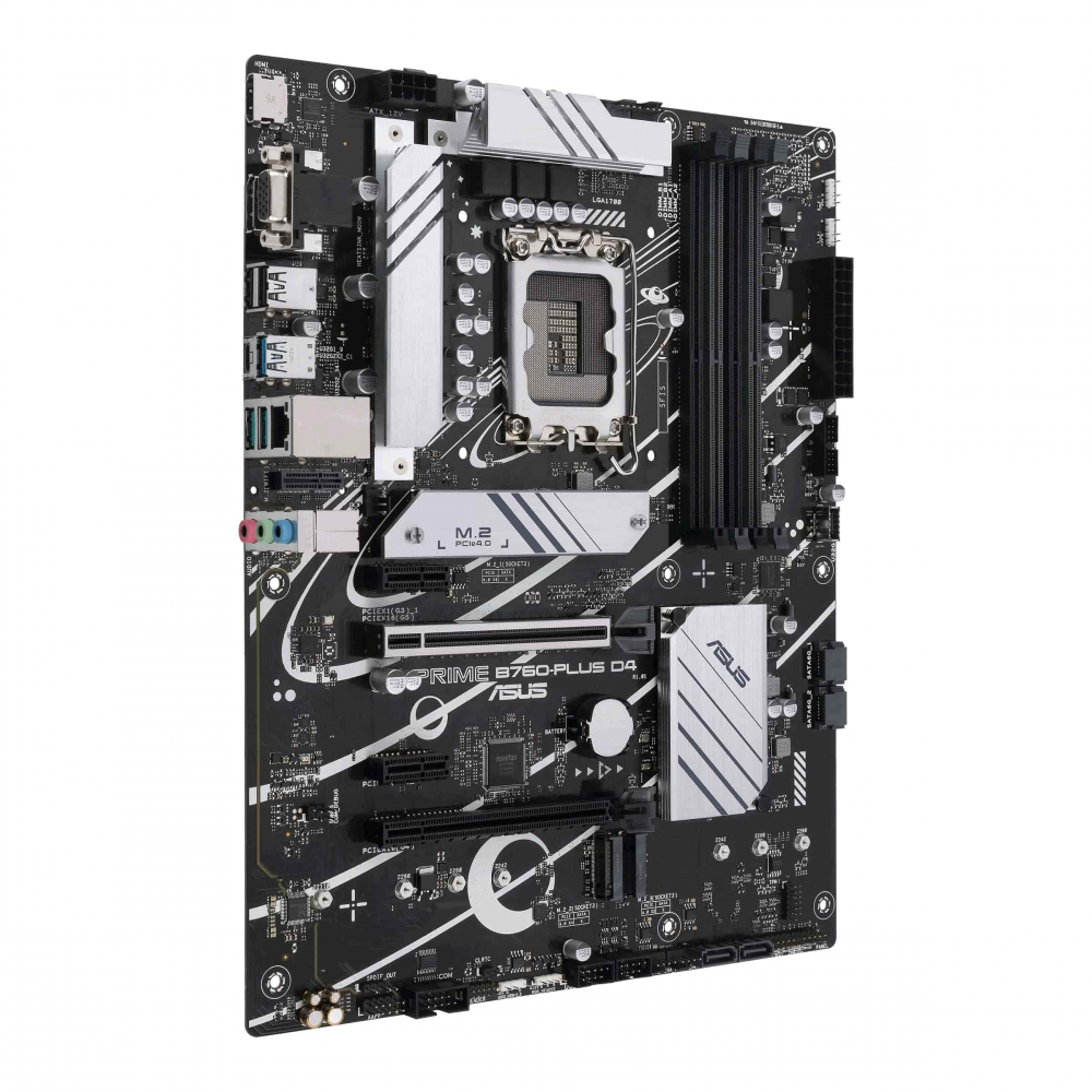 Материнская плата Asus TUF GAMING B760M-PLUS WIFI II Micro-ATX, LGA 1700 - миниатюра 2