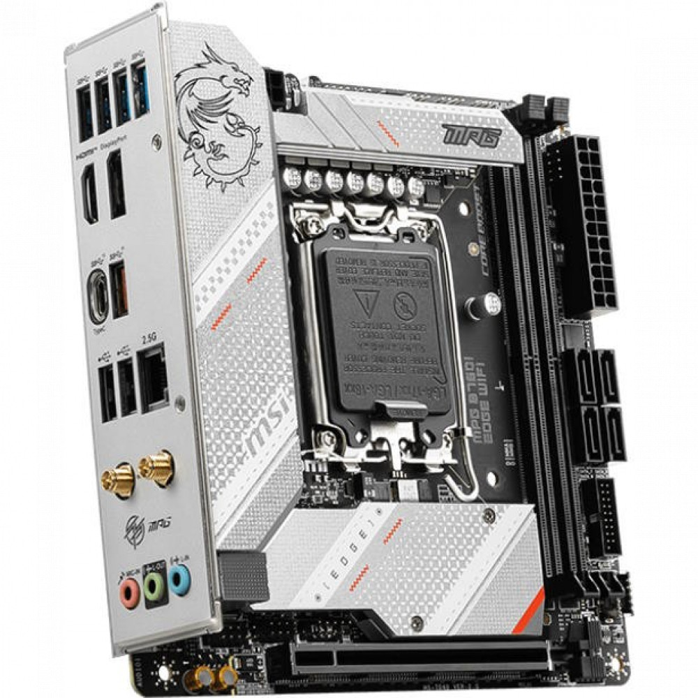 Материнская плата MSI MPG B760I EDGE WIFI Mini-ATX, LGA 1700 — фото товара