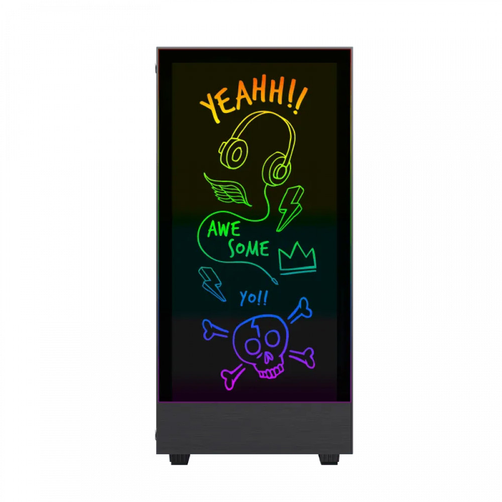 Корпус GameMax Kreator (MFG.A3612) Black KREATOR (MFG.A3612) BLACK Mid-Tower - миниатюра 3