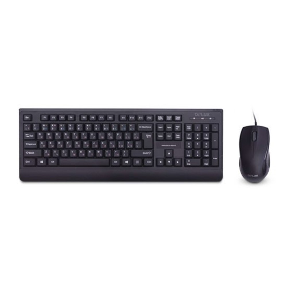 Клавиатура + мышь Delux DLD-6075OUB - миниатюра 2