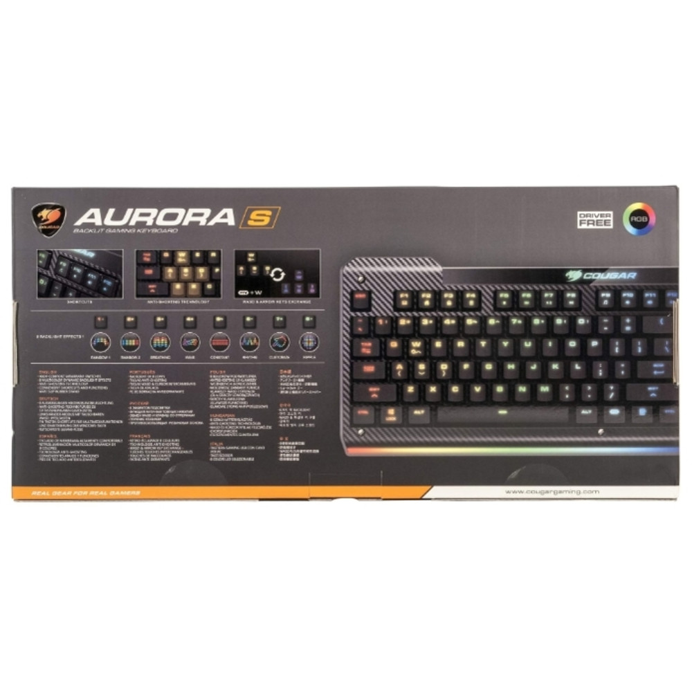 Клавиатура Cougar AURORA S 33536 - миниатюра 5