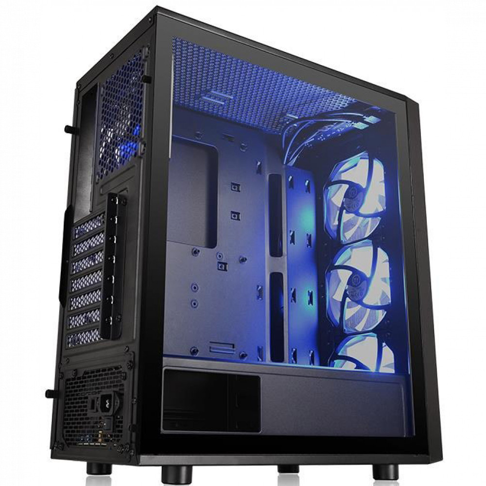 Корпус Thermaltake Versa J25 Tempered Glass RGB Edition CA-1L8-00M1WN-01 Mid-Tower - миниатюра 5
