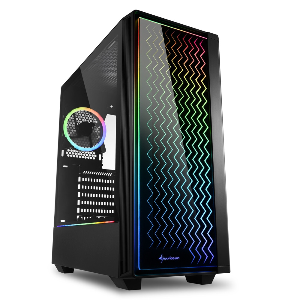 Корпус Sharkoon RGB LIT 200 Mid-Tower - миниатюра 2