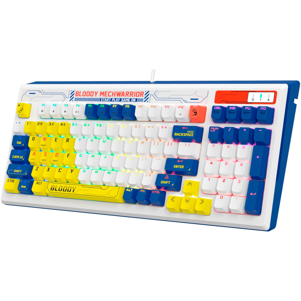 Клавиатура A4Tech Bloody B950 Blue B950/BLUE Проводная, USB - миниатюра 5