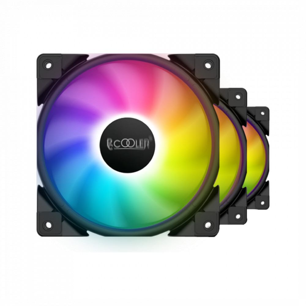 Система охлаждения PCcooler HALO ARGB 3-IN-1 KIT Для системного блока — фото товара