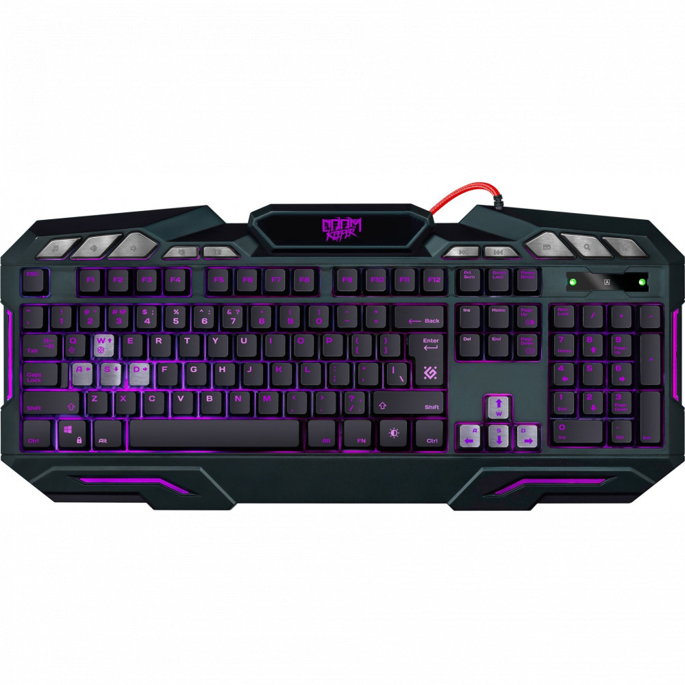 Клавиатура Defender Doom Keeper GK-100DL 45100 Проводная, USB - миниатюра 2