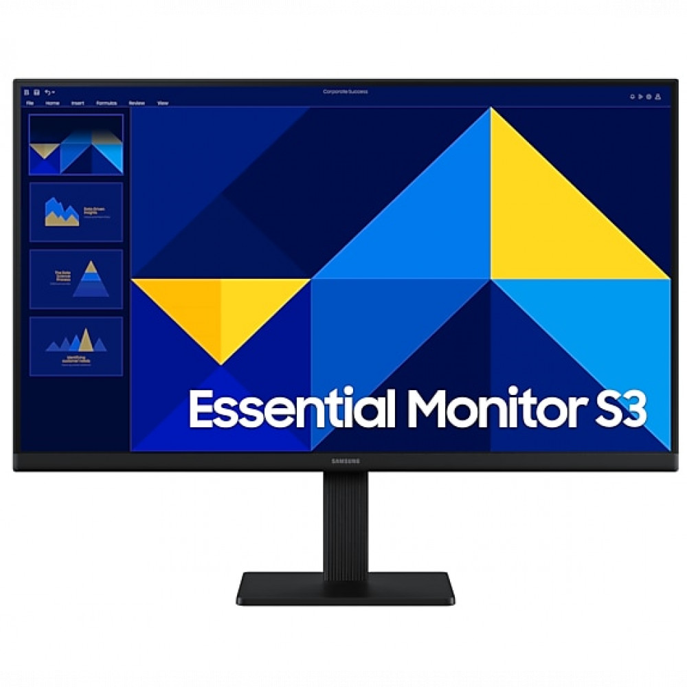 Монитор Samsung Essential S3 LS24D304GAIXCI 23.8 ", IPS, Full HD 1920x1080 (16:9), 100 Гц — фото товара